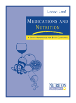 Medications & Nutrition Loose Leaf Inserts